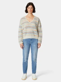 LANIUS Damen-Strickpullover Multicolor Discount