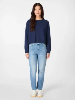 Armedangels Damen-Strickpullover Blau Hot