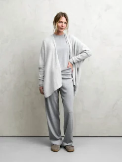 Seldom Damen-Strickpullover Hellgrau Clearance