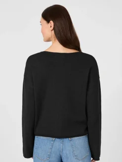 Jan ’n June Damen-Strickpullover Baumwolle Schwarz Sale