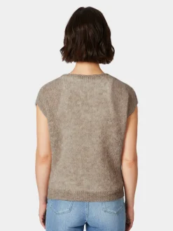 Alma ＆ Lovis Damen-Strickpullunder Beige New