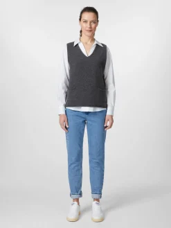 Eribé Damen-Strickpullunder Grau Best