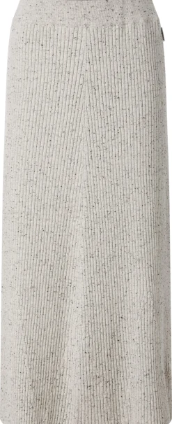 Armedangels Damen-Strickrock meliert Hellgrau Discount