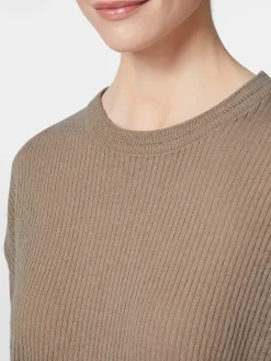 Armedangels Damen-Strickshirt Hellbraun Sale