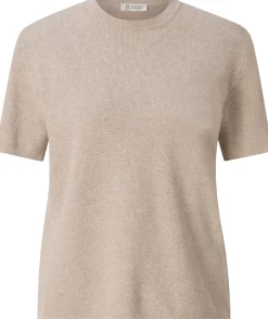 Rifò Damen-Strickshirt Natur Discount