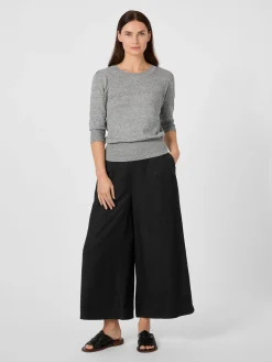 Seldom Damen-Strickshirt Dreiviertelarm