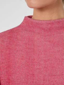 Stapf Damen-Strickshirt Halbarm Rot