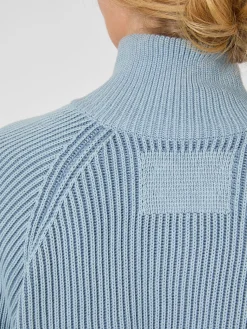 Armedangels Damen-Stricktroyer Hellblau New