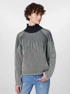 LANIUS Damen-Strukturpullover Discount