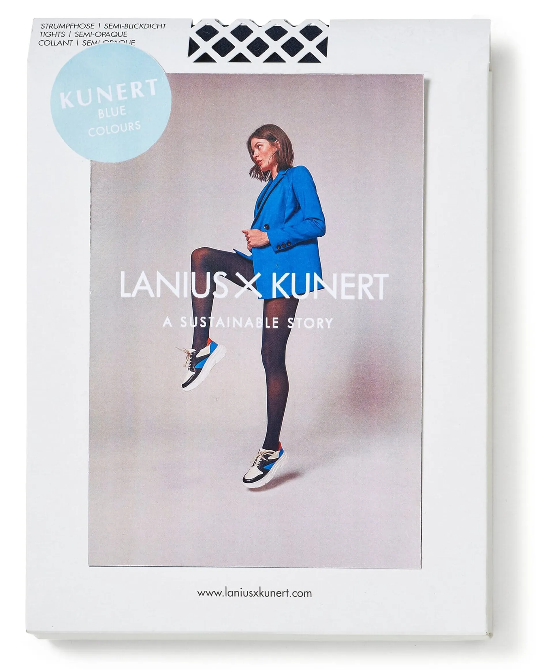 LANIUS Damenstrumpfhose Schwarz Hot