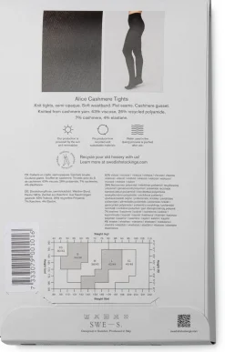 Swedish Stockings Damen-Strumpfhose wärmend Schwarz Clearance