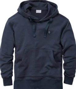 Knowledge Cotton Apparel Damen-Sweathoodie Dunkelblau