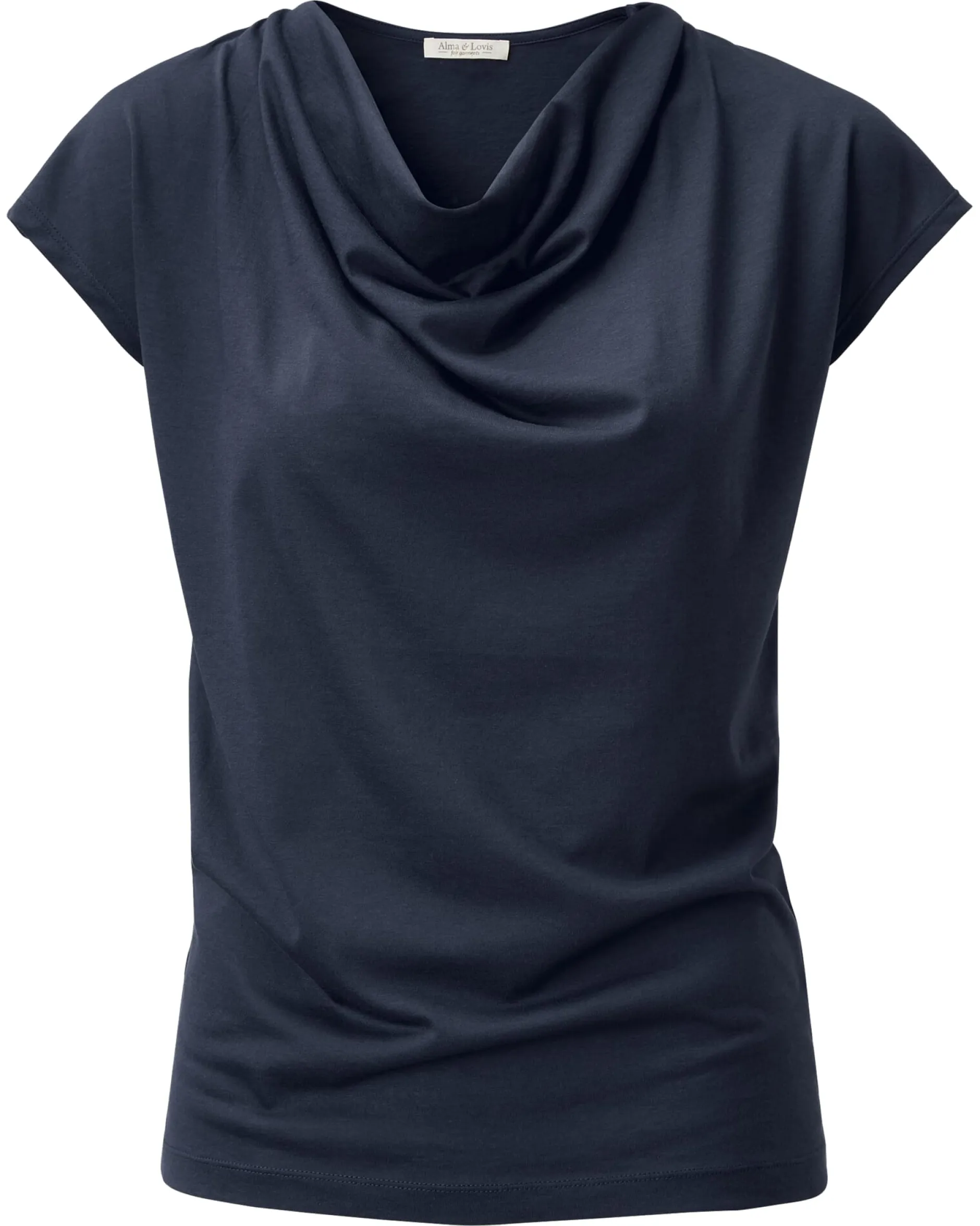 Alma & Lovis Damen-T-Shirt Cascade Dunkelblau Clearance