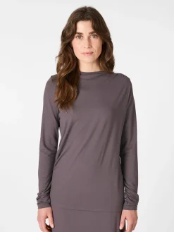 Alma ＆ Lovis Damen-Viskoseshirt Piqué Hot