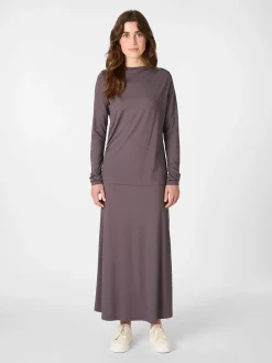 Alma ＆ Lovis Damen-Viskoseshirt Piqué Hot