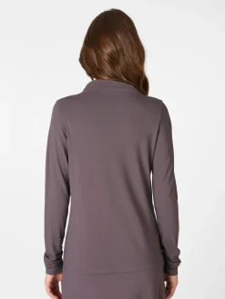 Alma ＆ Lovis Damen-Viskoseshirt Piqué Hot