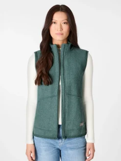 Disana Damen-Walkweste Schurwolle Clearance