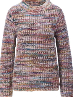 Alma ＆ Lovis Damen-Wendepullover meliert Multicolor Outlet