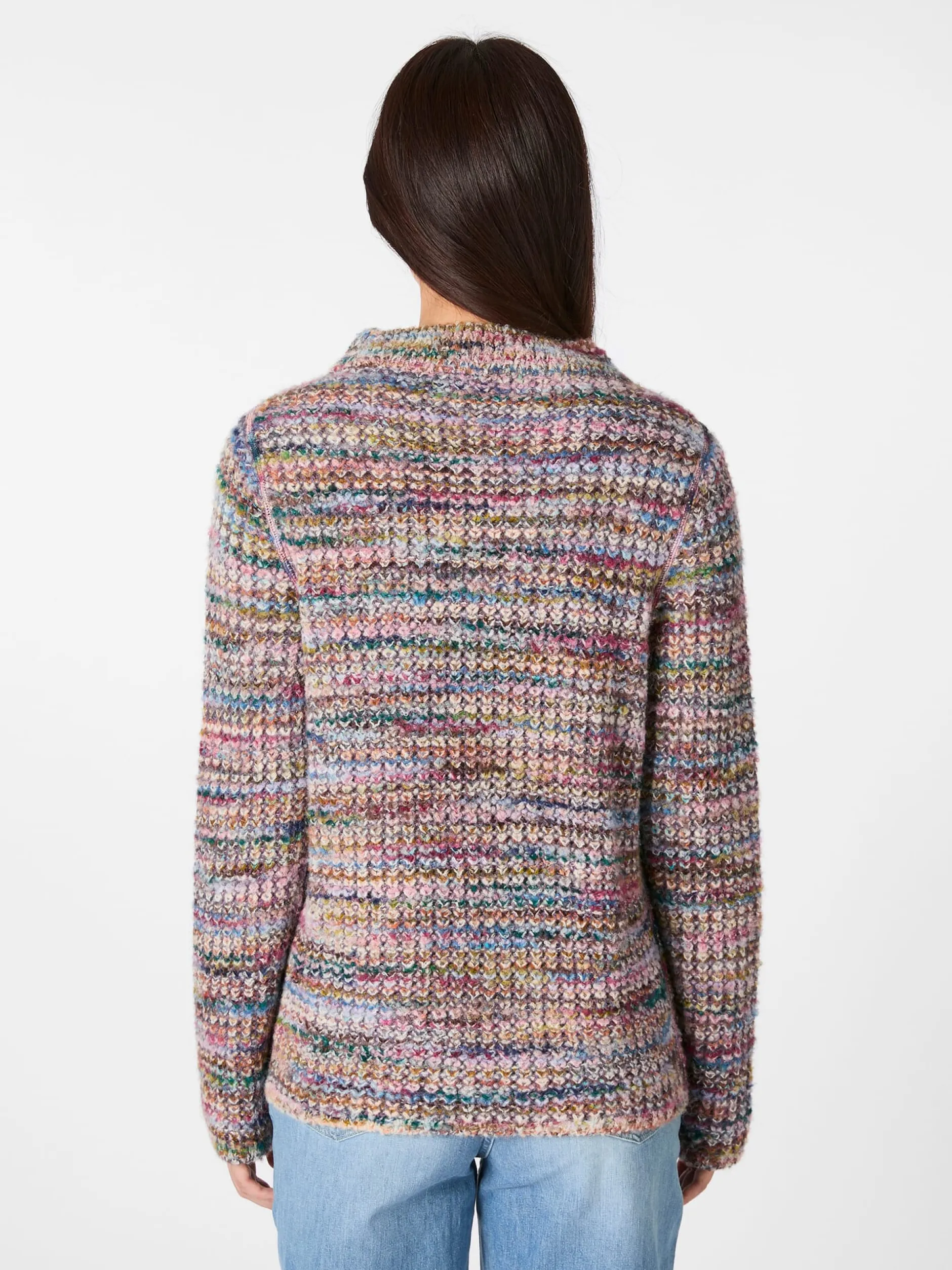 Alma & Lovis Damen-Wendepullover meliert Multicolor Outlet