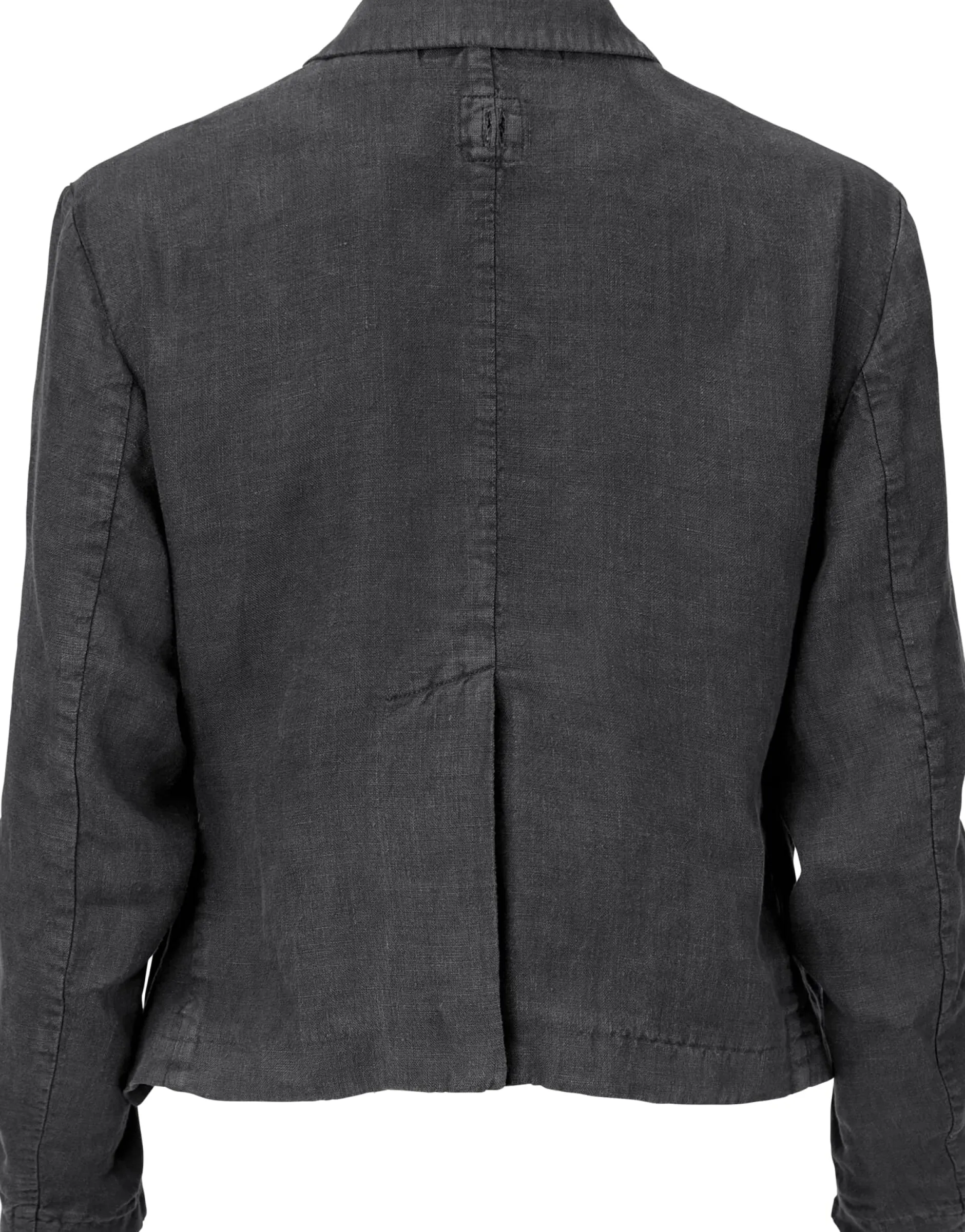 Hannes Roether Damen-Wickelblazer kurz Anthrazit Hot