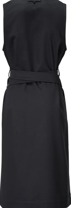 Christiane Strobel Damen-Wickelkleid Schwarz Discount