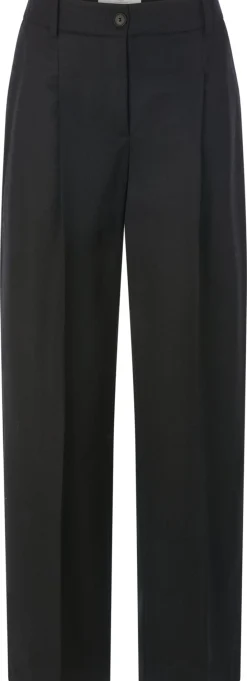 LANIUS Damen-Wollhose Schwarz Sale