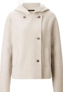 Oska Damen-Wolljacke Naturweiß Hot