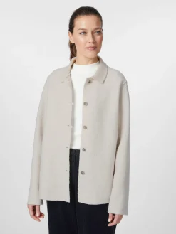 Oska Damen-Wolljacke Naturweiß Clearance