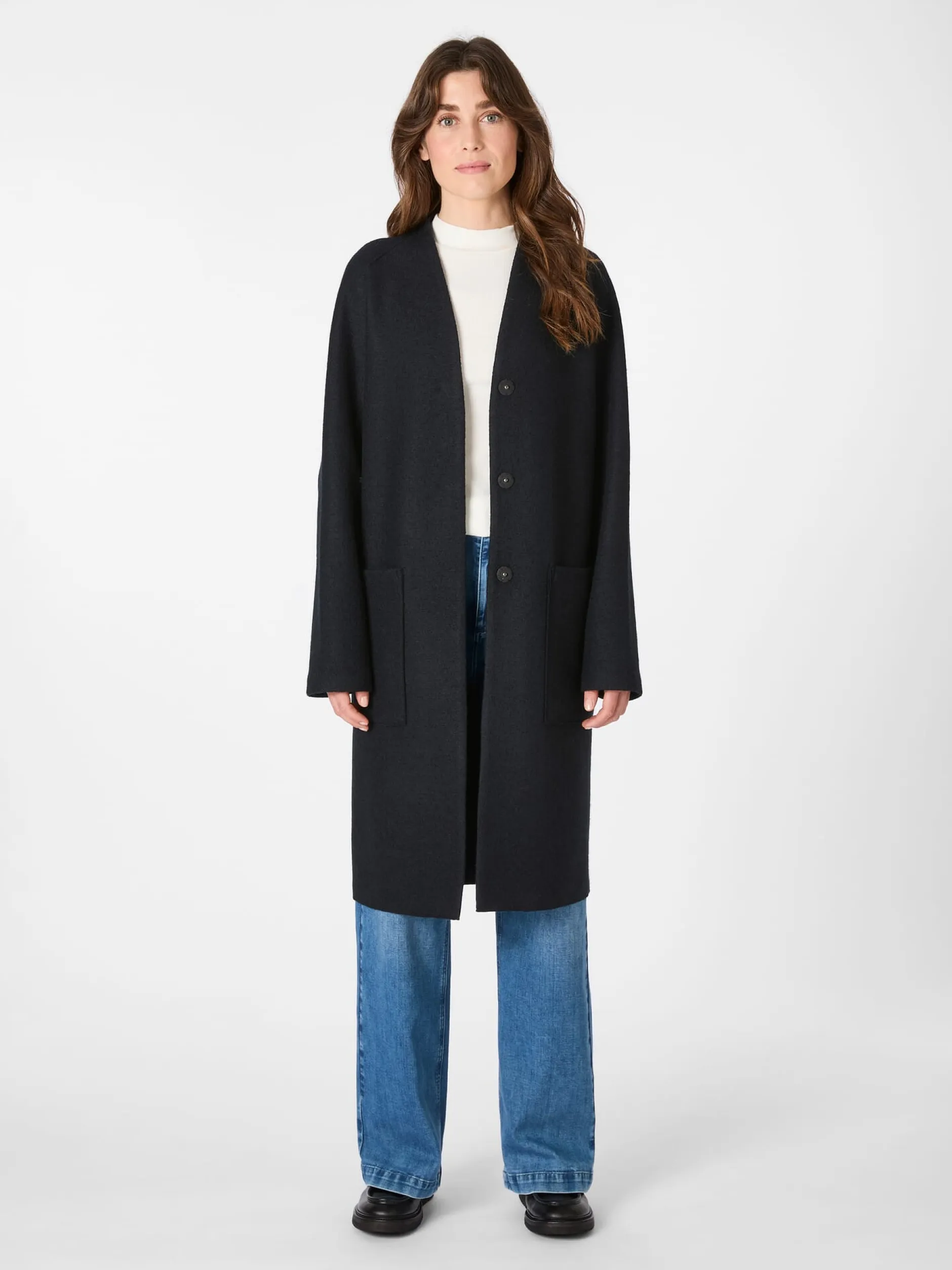 LangerChen Damen-Wollmantel Best