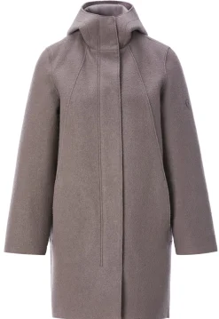 LangerChen Damen-Wollparka