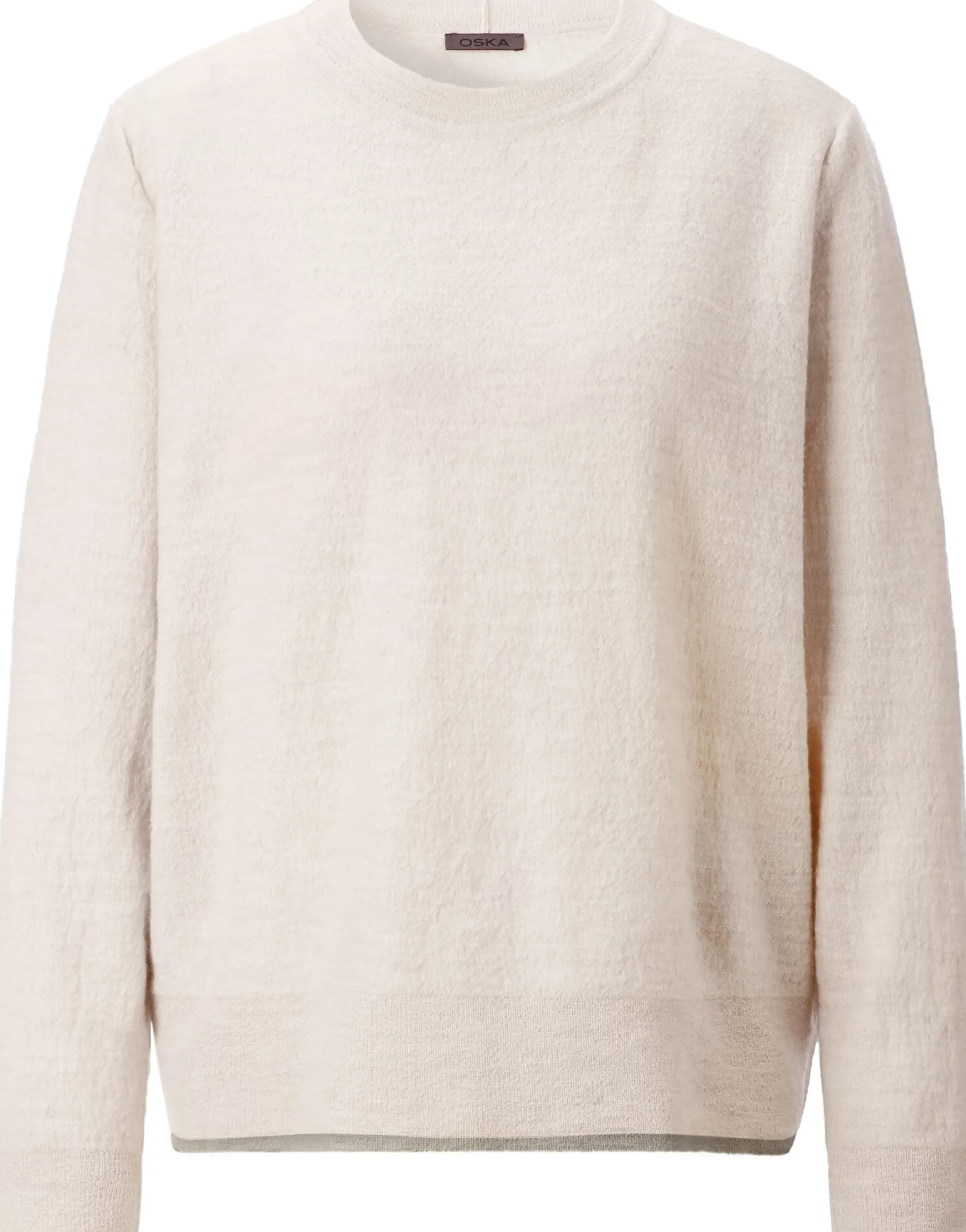 Oska Damen-Wollpullover Naturweiß Sale