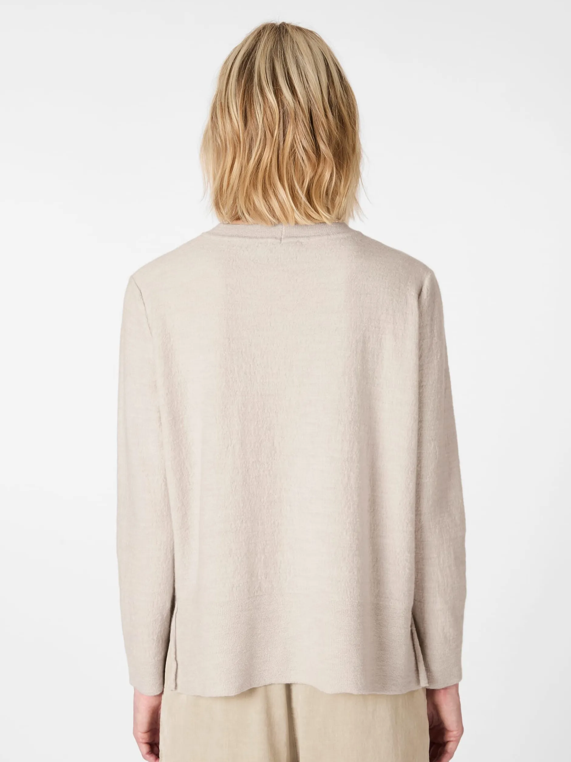 Oska Damen-Wollpullover Naturweiß Sale