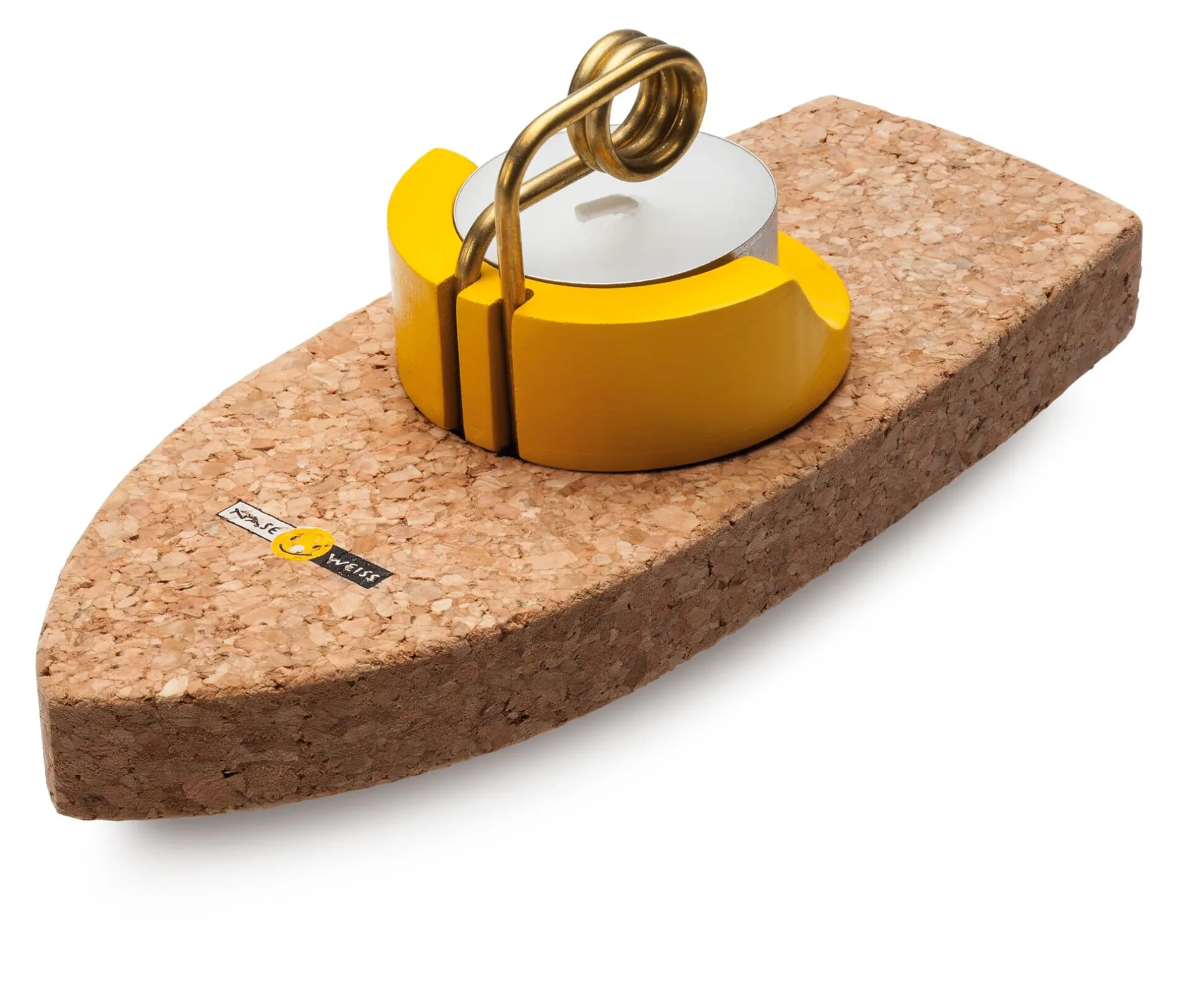 Naseweiss Dampfschiff Pulsarmotor Kork