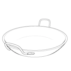 de Buyer Eisenpfanne mit Griffen Clearance