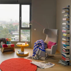 Røros Tweed Decke Kvam Blau Clearance