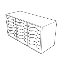 Shannon Dokumentenablage 40 Kirschbaumfarben Discount