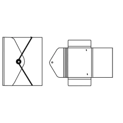 Manufactum Dokumentenmappe Hartpappe 10 mm New