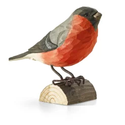 Wildlife Garden Dompfaff Lindenholz handgeschnitzt Hot