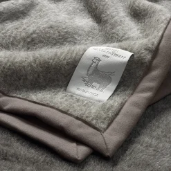 Brun de Vian-Tiran Doubleface-Decke Alpaka Hot