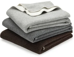 Steinbeck Doubleface-Decke Schurwolle Outlet