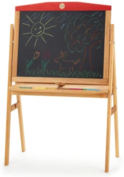 Schöllner Holzspielzeug Drehbare Standtafel Erlenholz Hot