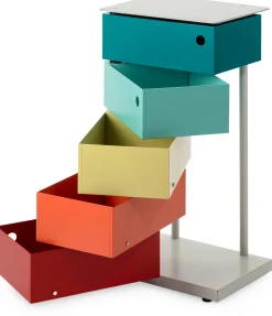 Dottus Trade Drehladen-Container Stahlblech 5-fach Polychrom Dario Sale