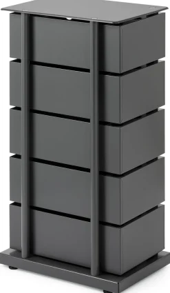 Dottus Trade Drehladen-Container Stahlblech 5-fach anthrazit Outlet