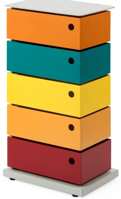 Dottus Trade Drehladen-Container Stahlblech 5-fach Polychrom Bruno Online