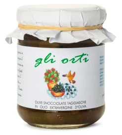 Gli Orti di Massimo Galleano Entsteinte Taggiasca-Oliven in Olivenöl Discount