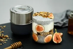 Essensbehälter Lunch Pot 450 ml Grau New