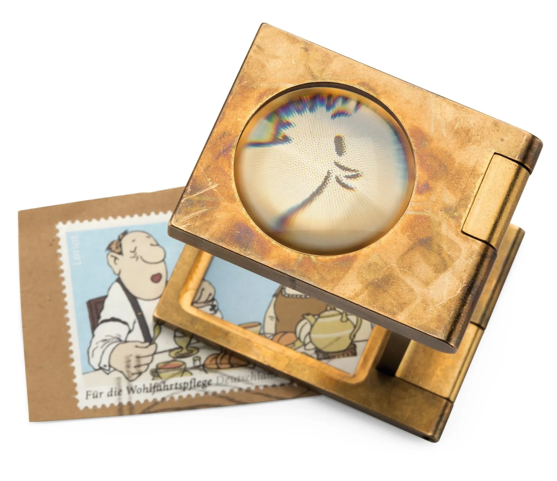 A. Schweizer Fadenzähler Messing