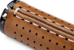 Manoli Fahrradgriffe Leder Mittelbraun Sale