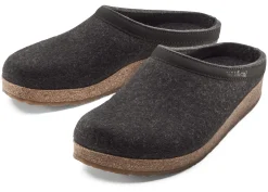 Haflinger Filzhausschuh Anthrazit Discount