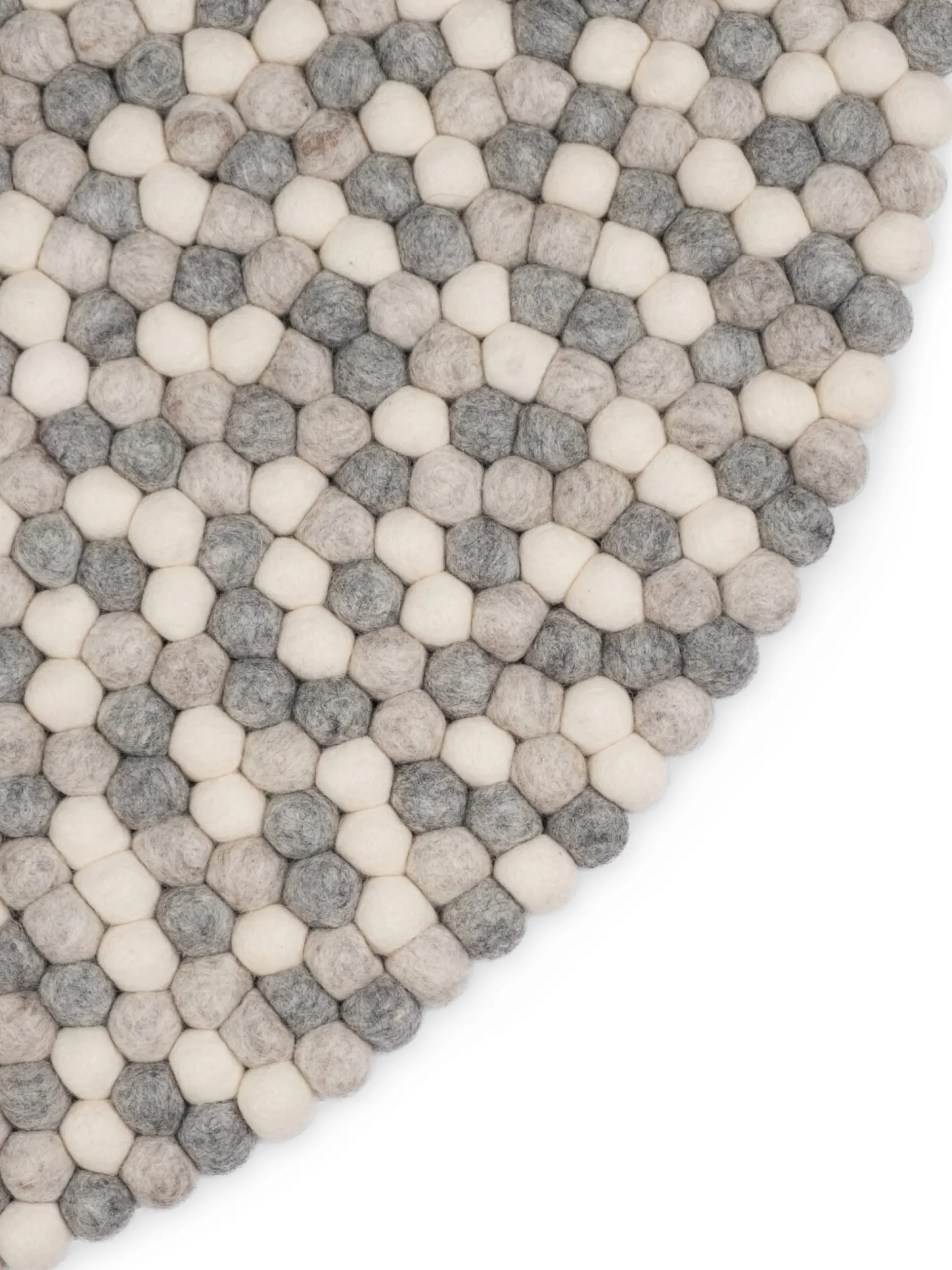 myfelt Filzkugelteppich New